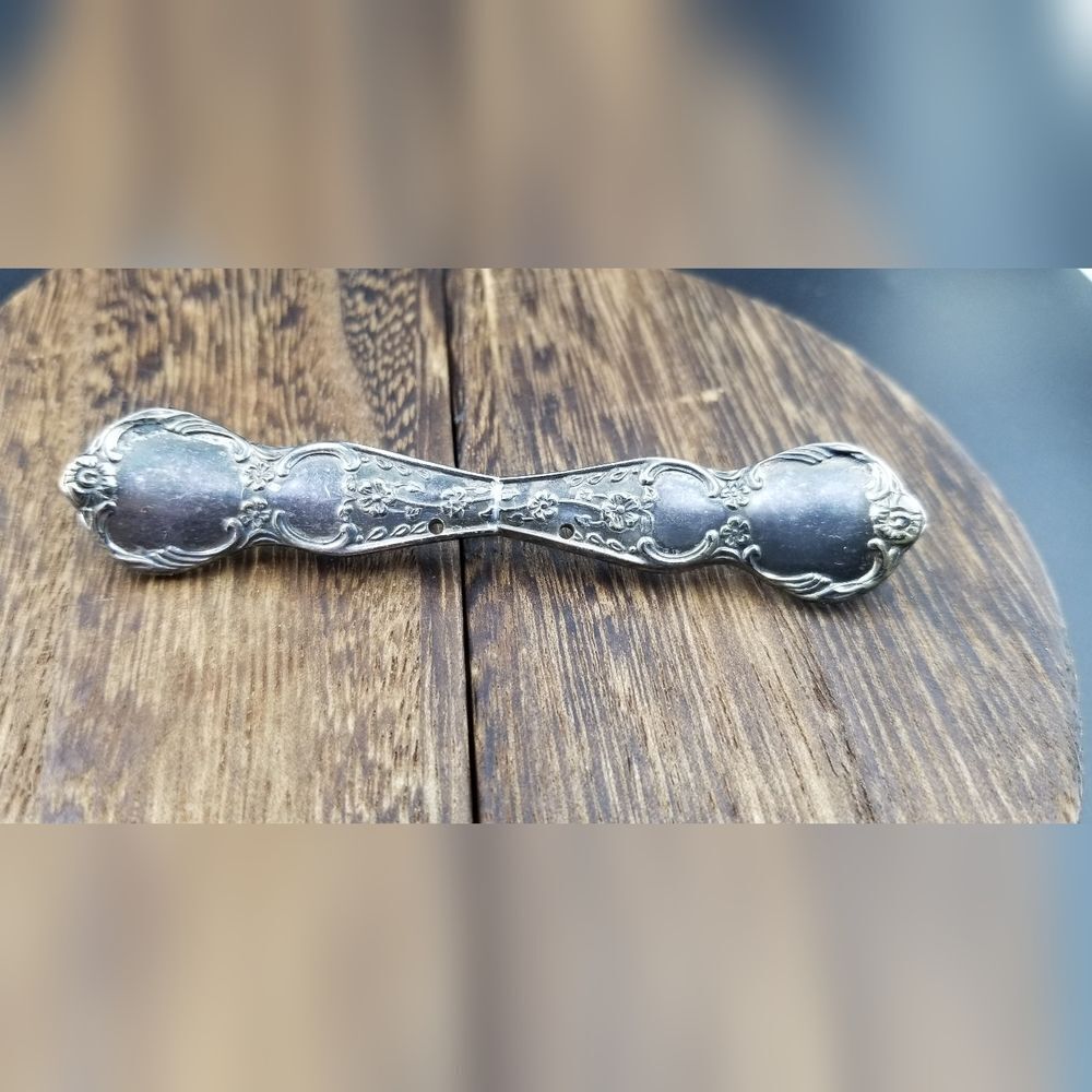 Spoon scroll vintage brooch BR123